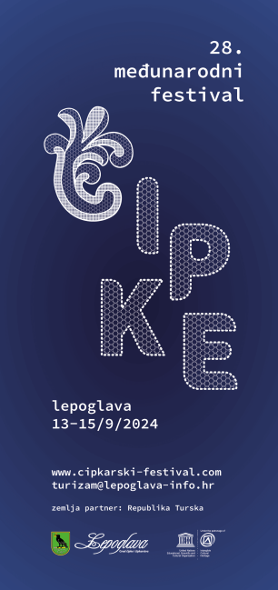 Letak 28. Festival čipke Lepoglava