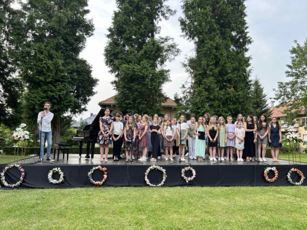 Učenici Svih Područnih Odjela Varaždinske Glazbene škole U Lepoglavskom Parku Pokazali Svoje Glazbeno Umijeće
