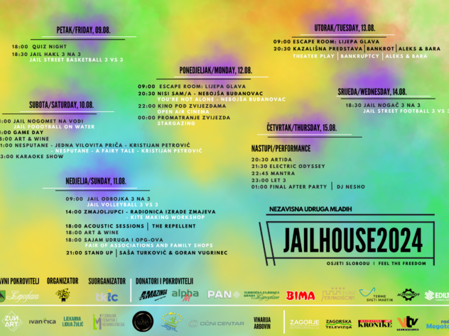 Jailhouse2024 – PROGRAM  – Lepoglava 09.-15.08.