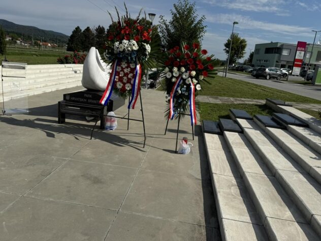 U Lepoglavskom Parku Hrvatskih Branitelja Obilježen Dan Pobjede I Domovinske Zahvalnosti I Dan Hrvatskih Branitelja